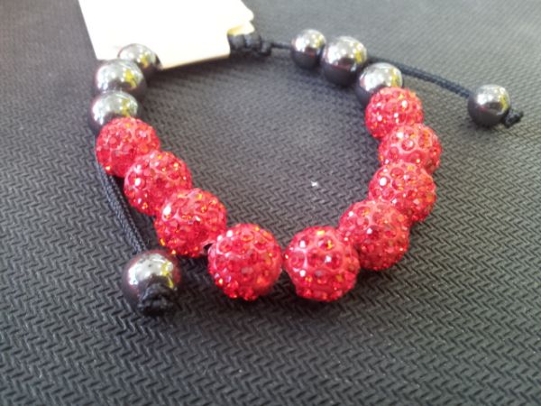 Pulseira Shambala vermelho